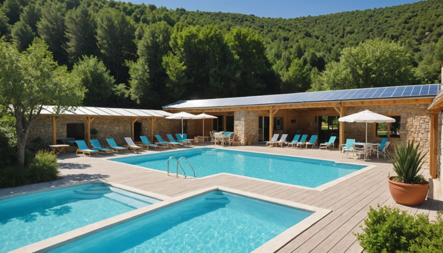 Camping Drôme Provençale: gezinvriendelijke(overdekt) zwembaden voor zomervakantie